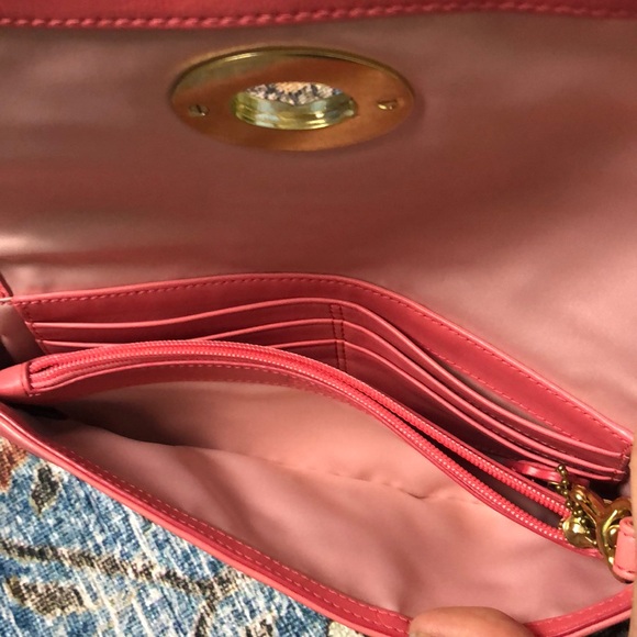 Coach Leather Clutch Wallet Coin Purse - Picture 6 of 8